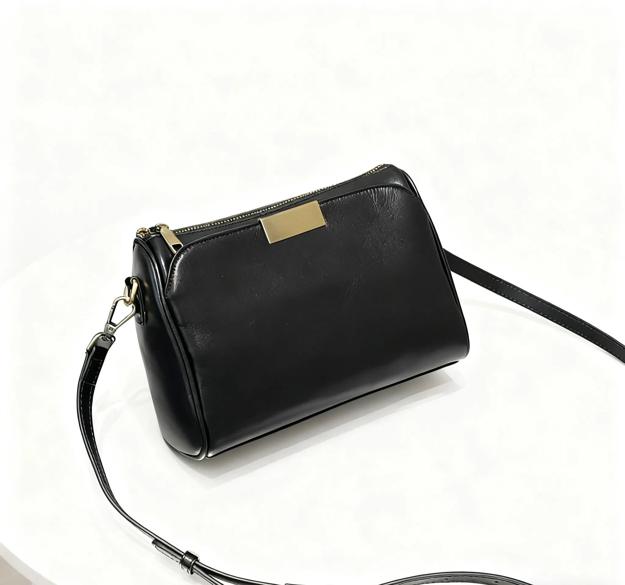 Genuine Grade Cow Leather Women Shoulder Crossbody Small Bags Luxury Designer Brand Cowhide Female Cross Bag for Woman New Tote