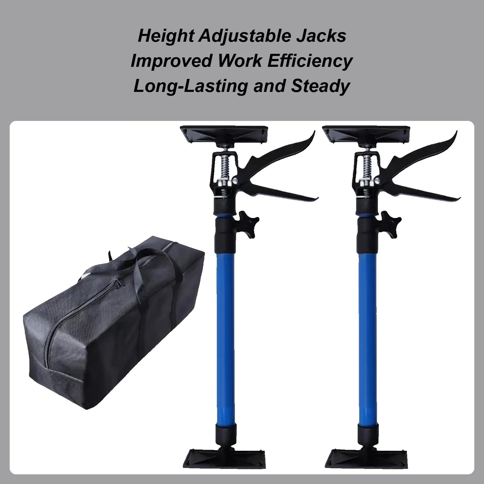 

Cabinet Jack 19 To 45 Adjustable Inches Telescopic Support Pole Arm Rod Labor-Saving 66lb Elevator System Heavy-Duty Bracket For