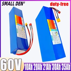 New 60v 10ah 20ah 21ah 30ah 35ah 1500W-300W lithium battery, suitable for balancing bicycles, bicycles, scooters, and tricycles