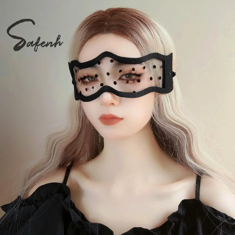 섹시한 여성 아이 페이스 마스크 코스프레 가장 무도회 파티 댄스 파티 할로윈 의상 파티 마스크 아이 페이스 마스크 재사용 가능