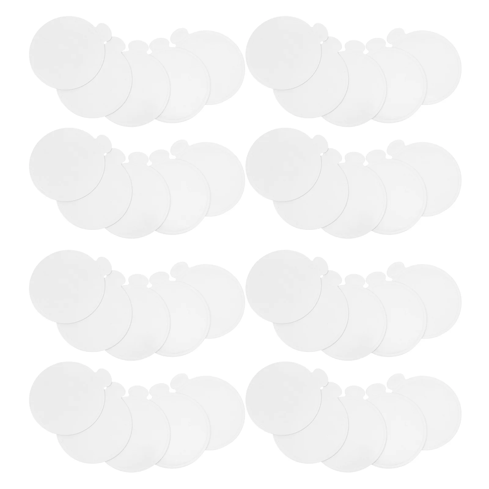 

100pcs Mousse Cake Tray Round Mini Dessert Tray For Tiramisu Cheesecake Cupcake Wedding Party Bakery Serving Display Base Plate