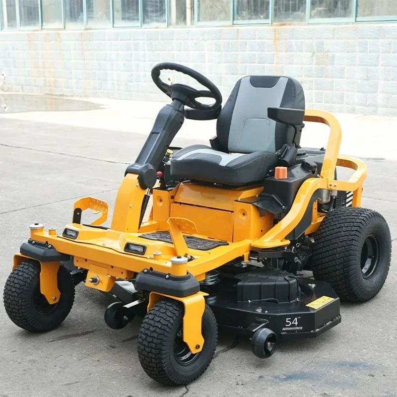 26HP Zero Turn Riding Lawn Mower 54 Inch Gas Lawn Mower Course Garden Grass Cutting