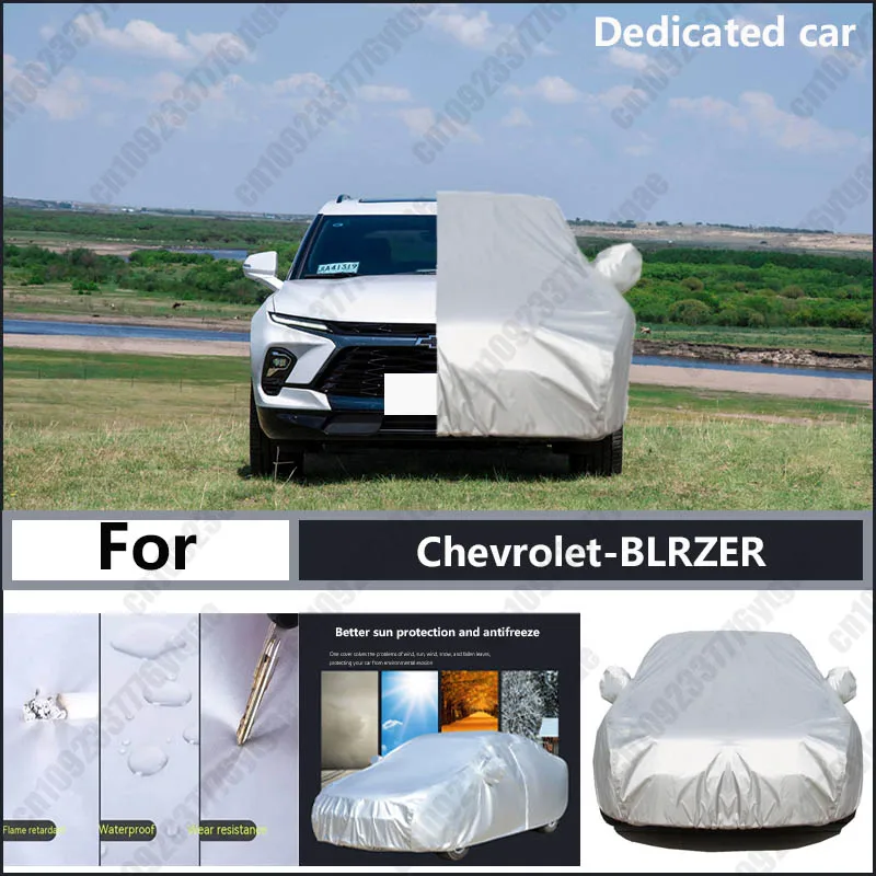 

For Chevrolet-BLRZER Oxford cloth car cover for sun protection, rain resistance, and all season special car dust cover