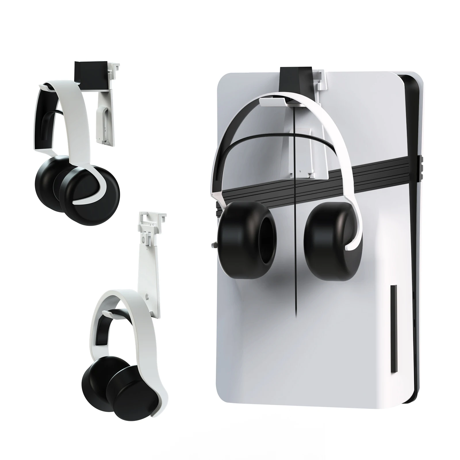 Earphone Hook For PS5 Pro/PS5/PS5 Slim Controller Hook Headphone Holder Host Console Holder For PULSE 3D/Elite Game Accessories