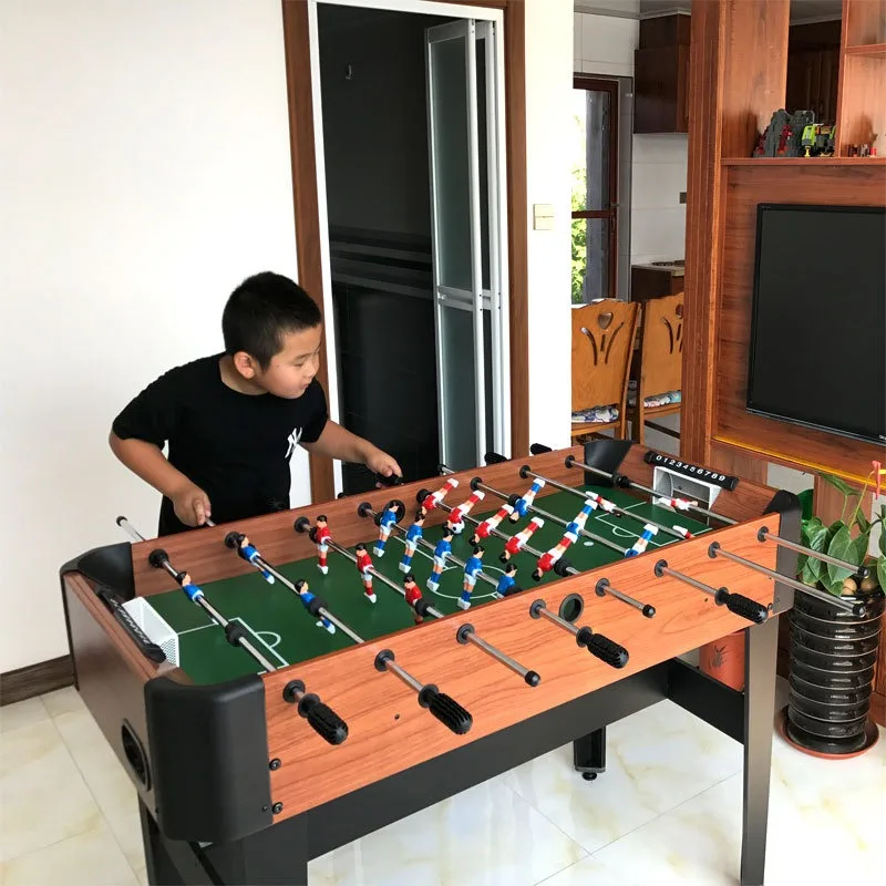 Children's tablefootball toys high foot football tablegame stage factory wholesale tablefootball table wooden eight-pole