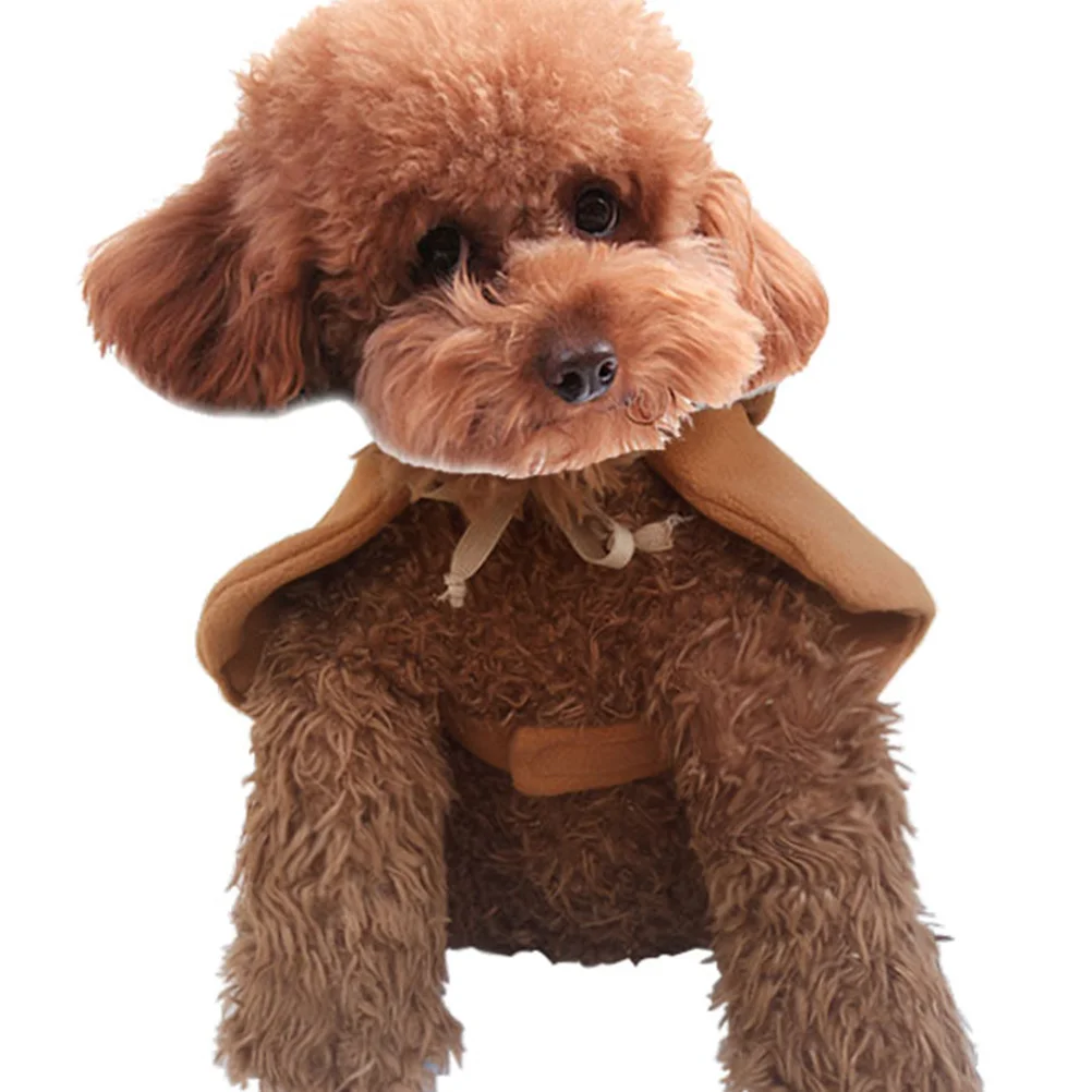 

Xs Size Elk Pet Cloak Christmas Costume Cosplay Cape for Dogs Adorable Party Outfit Christmas Pet Cloak Party Dog Clothes