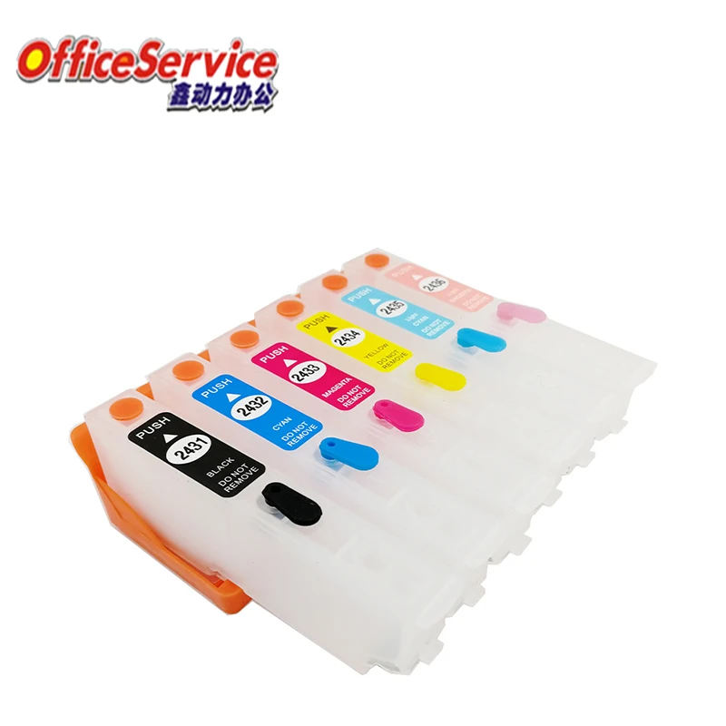 

T2431 24XL 277XL Refill ink Cartridge For Epson XP-750 XP-850 XP-950 XP-860 XP-55 XP-760 XP-960 printer with chip