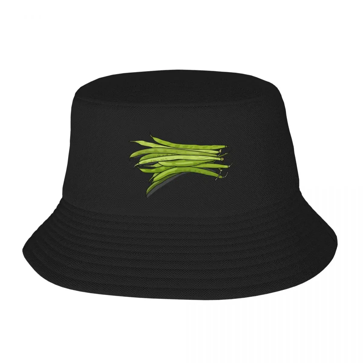 

Green beans cartoon illustration Bucket Hat boonie hats Rave Hats Women's Beach Outlet Men's