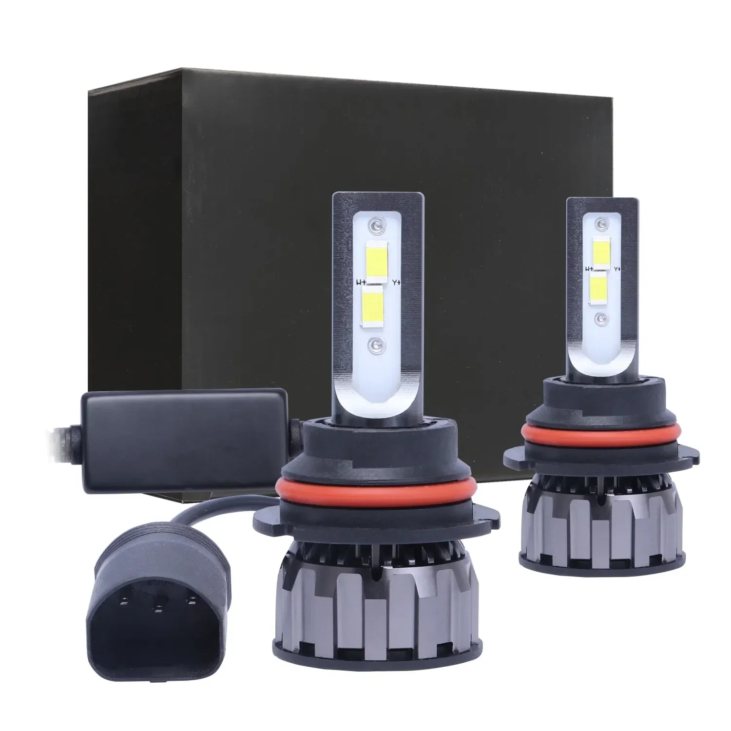 

9004 HB1 Hi Lo LED Headlight Bulbs 35w H4 H7 H11 H13 LED Car Headlights 6500K 4 Side 5202 9007 HB3 9006 COB Bulb Fog Light