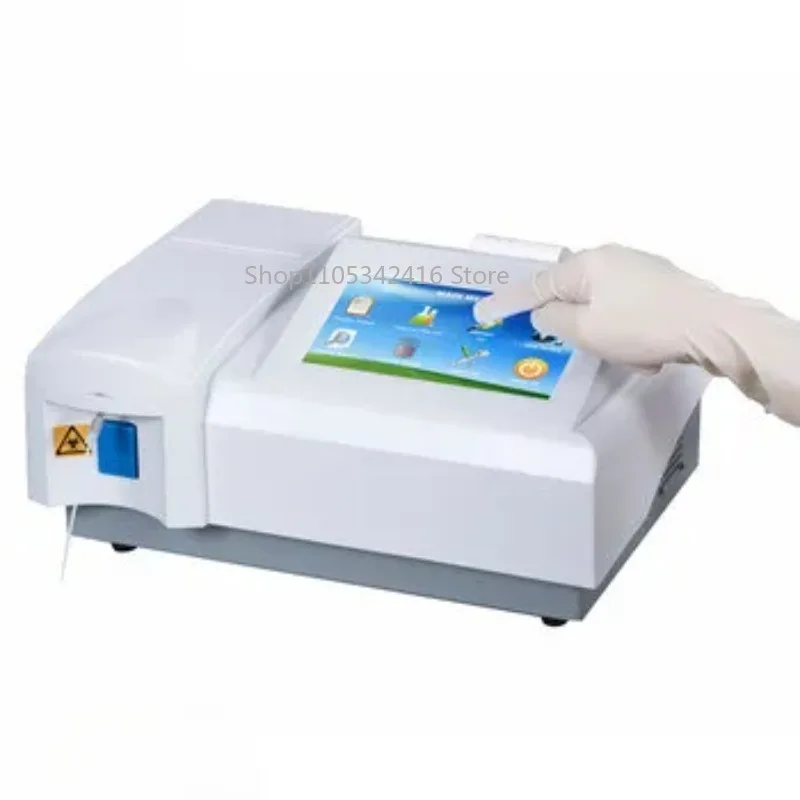 Professional Portable Semi-Automatic Biochemistry Analyzer, Clinical Lab Testing Device forHumanandVeterinaryBloodSampleAnalysis