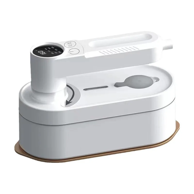 ماكينة كي رقمية جديدة محمولة باليد، ماكينة كي معلقة بالبخار صغيرة مريحة للسفر المنزلي والعمل