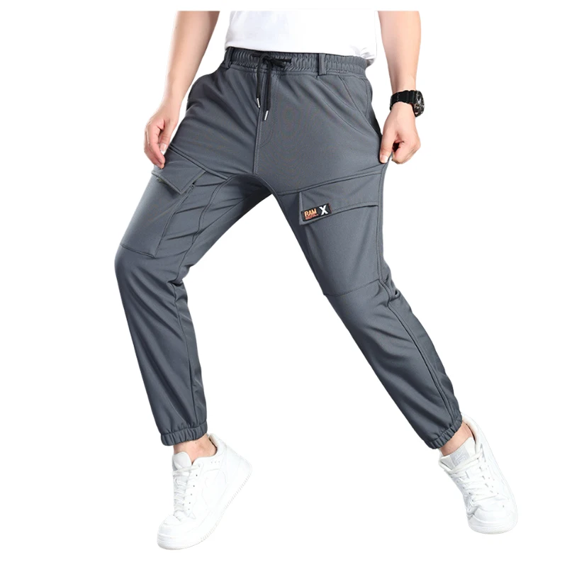 

TRVLWEGO Men's Trousers Tactical Climbing Cycling Sport Trekking Winter Camp Hiking Fish Waterproof Camping Casual Pants
