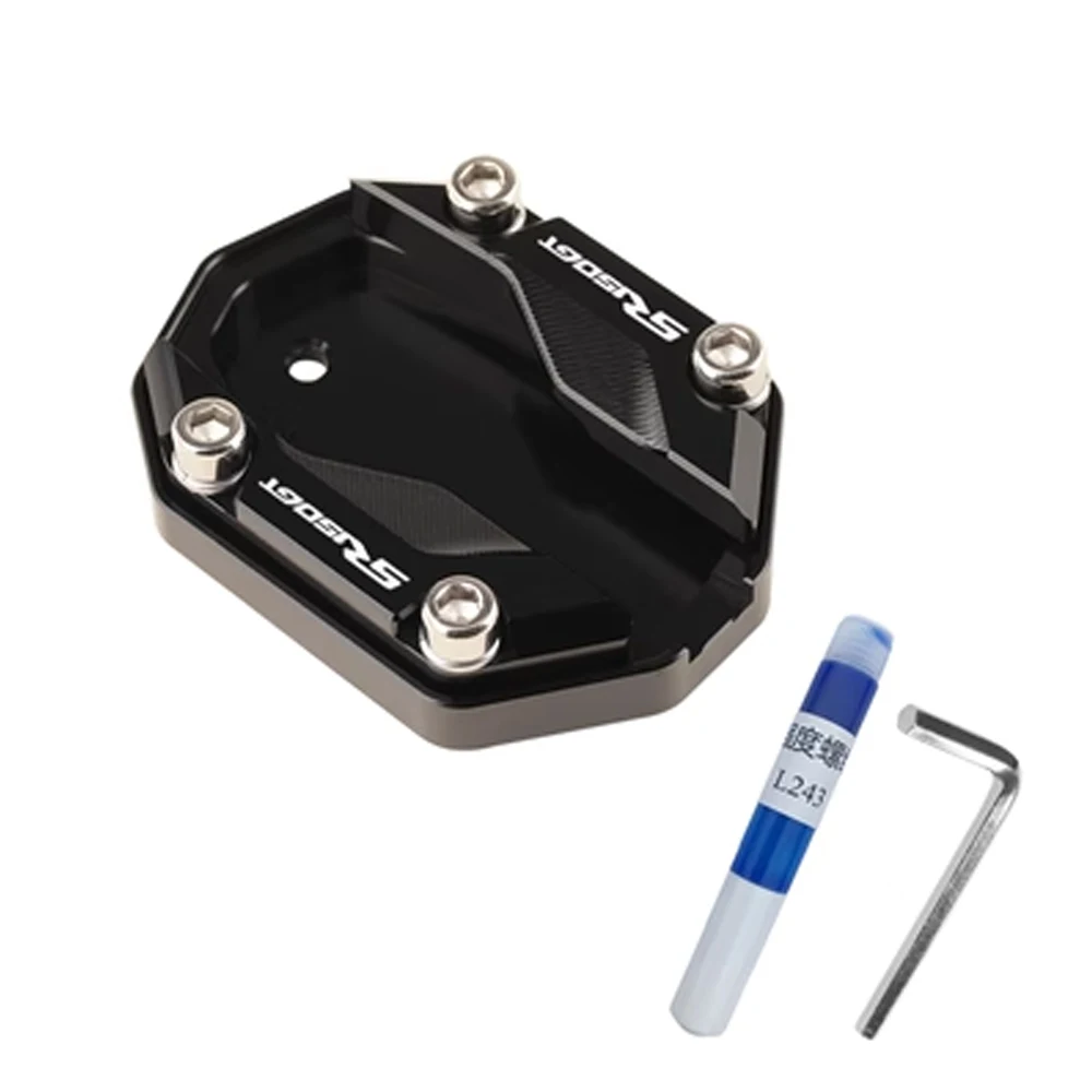 For VOGE SR1 SR 1 125 2023 2024 Motorcycle Accessories Motorcycle Kickstand Side Stand Side Brace Extra Pad Non-slipMat