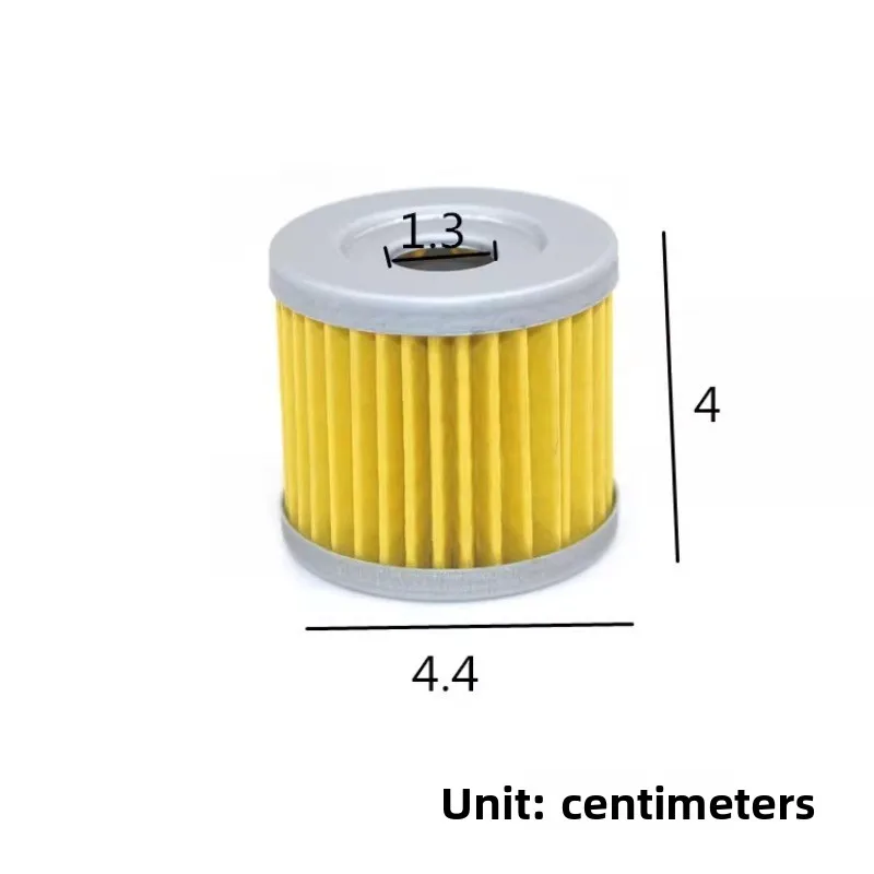 Motorcycle Engine Oil Filter Aftermarket Spare Parts 4mmx4.4mm for Haojue Suzuki HJ125K GN125 EN125 GS125 HJ GN EN 125 125cc