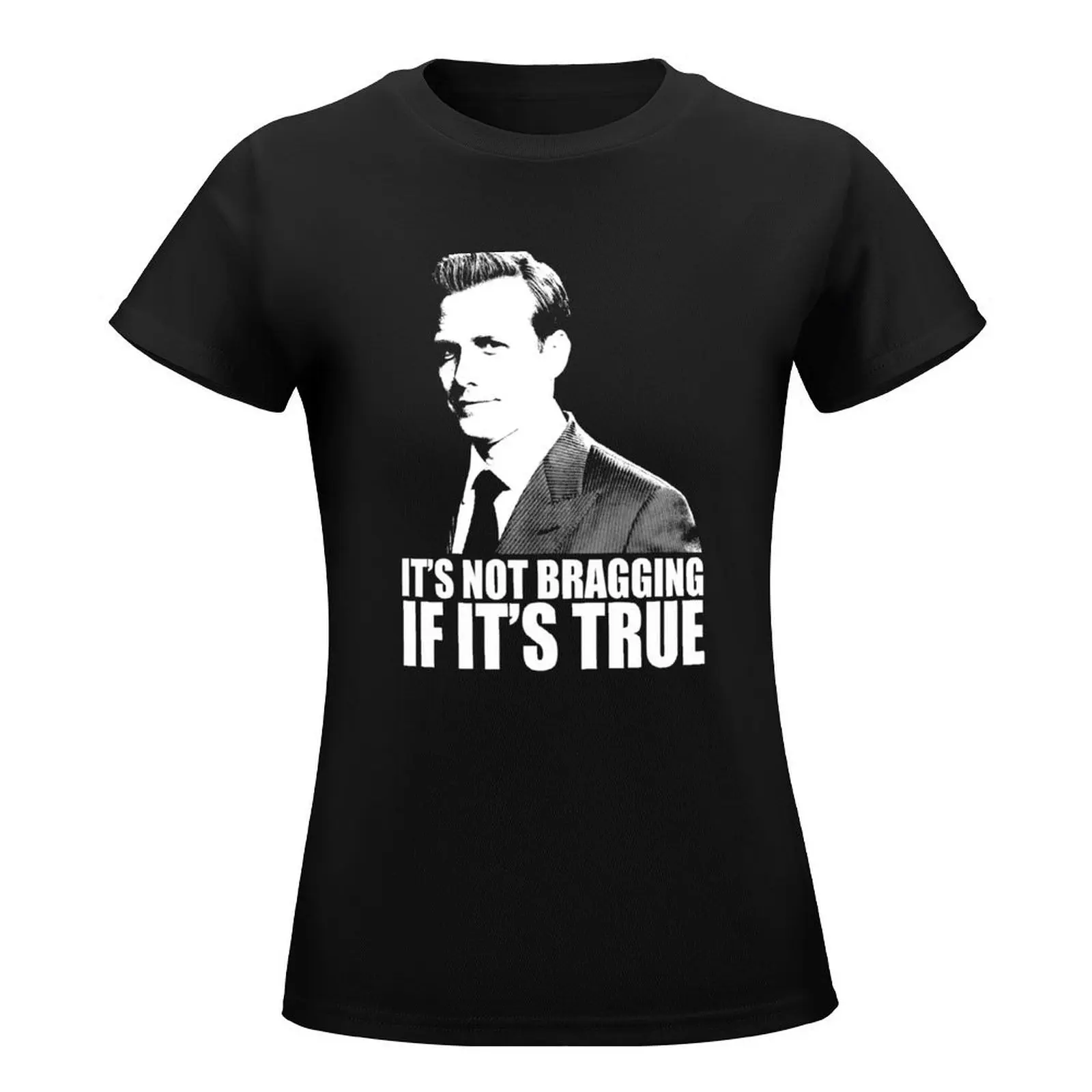 Suits Harvey Specter It's Not Bragging Tshirt white T-Shirt quick drying new edition white t-shirt dress for Women sexy