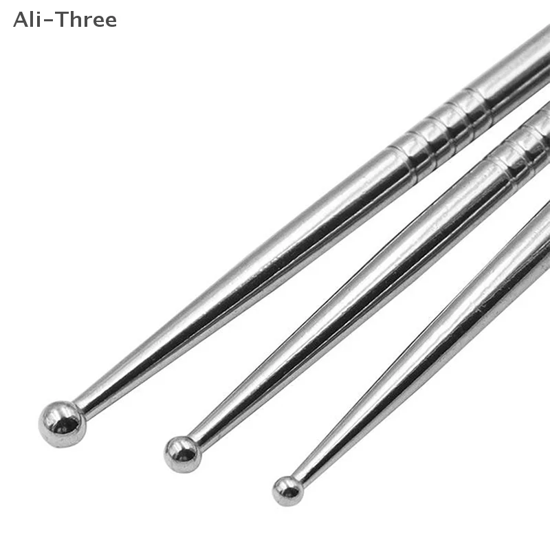 

S/M/L Acupuncture Pen Stainless Steel Manual Acupuncture Pen Trigger Point Massager Deep Tissue Massage For Body Face Massage