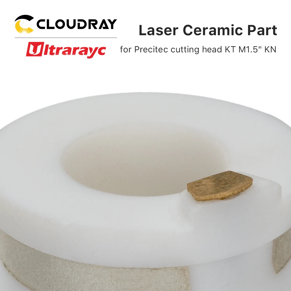 Ultrarayc 3d laser cerâmica kt m1.5ins kn peça cerâmica bico titular para precitec P0494-752-00001 d17 h14.3 m6