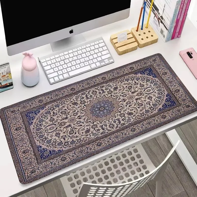 Retro Persian carpet mouse pad XXL rubber non-slip game pad washable office entertainment Extended thick pad multiple models