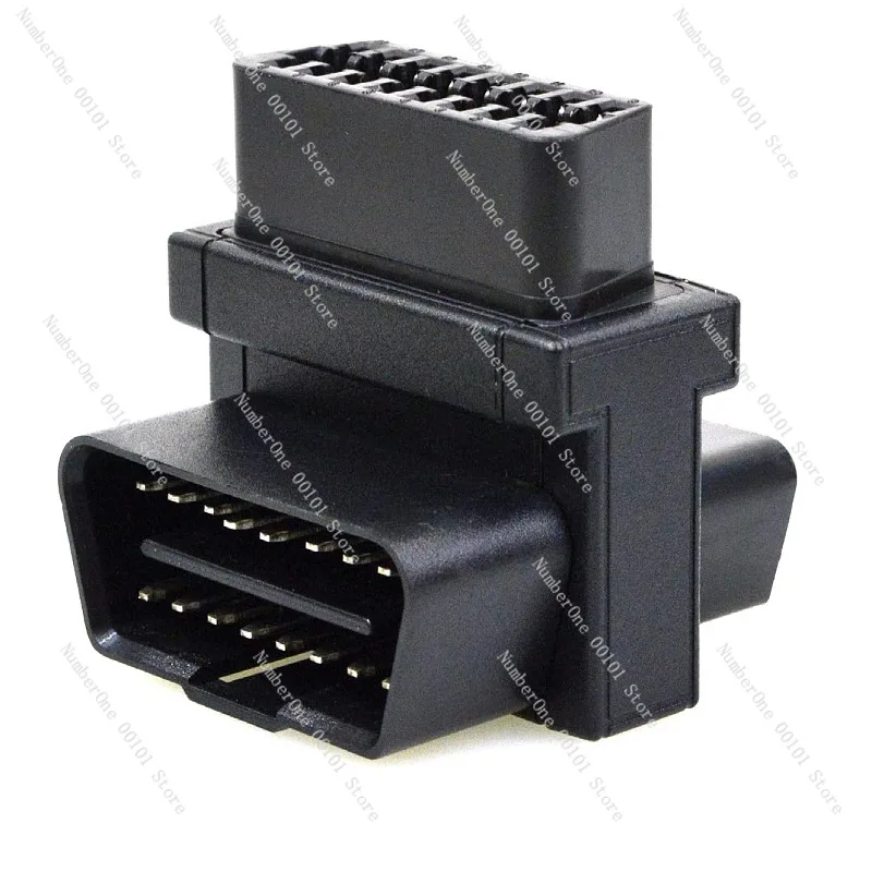 16Pin one point and two extension cable plug OBD2 adapter one drag two A type 16 core 16 pin