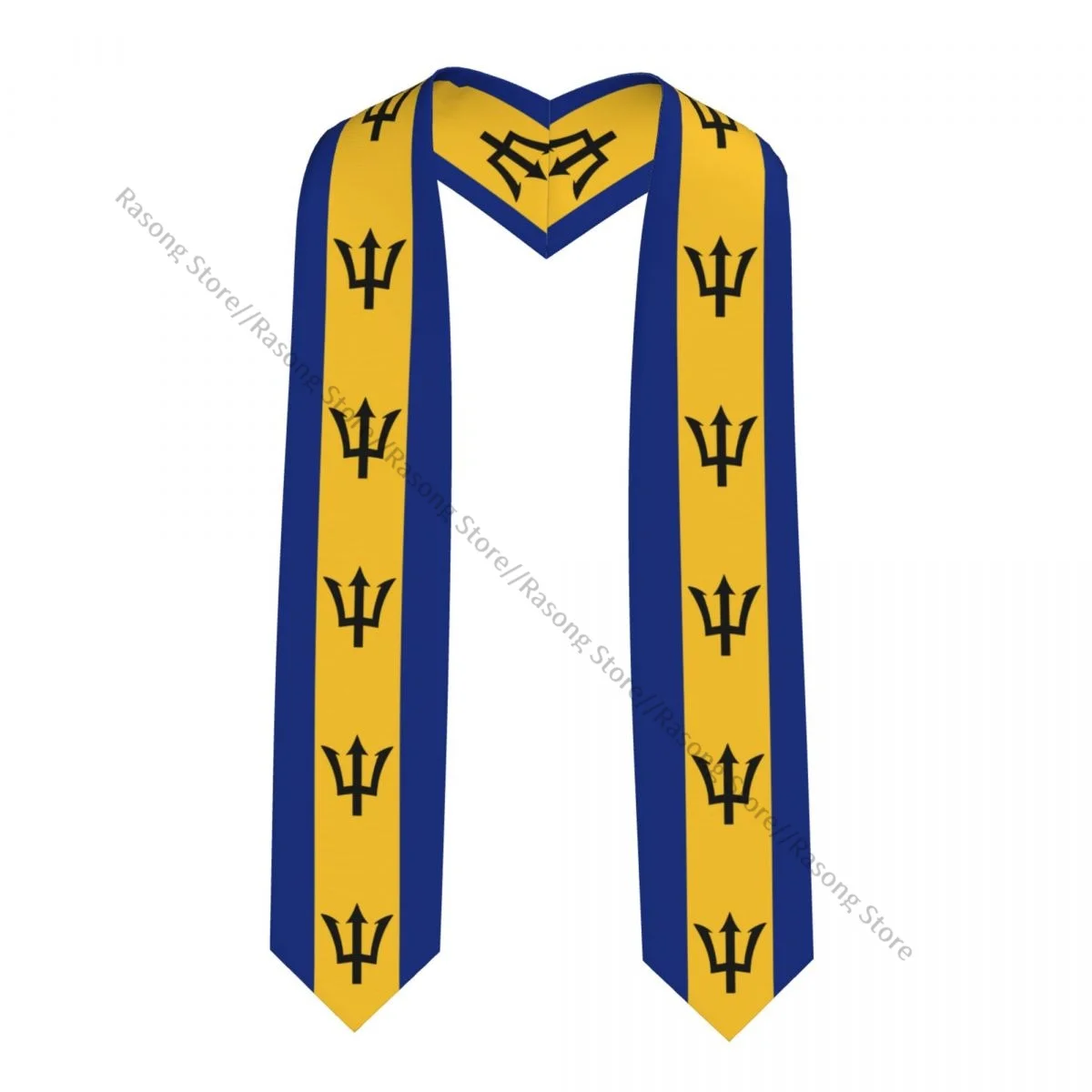 School Student Graduation Stole Barbados Flag Sash Graduate Ceremony Graduation Stole Photo Props