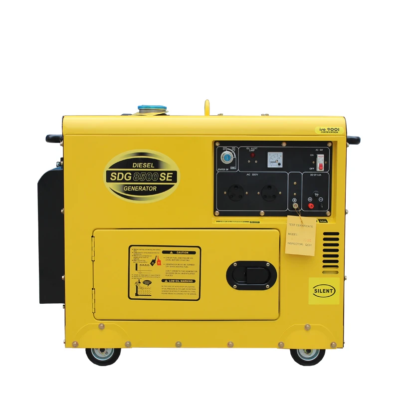 Silent  generator Factory Direct Sale 5KW generators for cheap sale with 186FA  engine