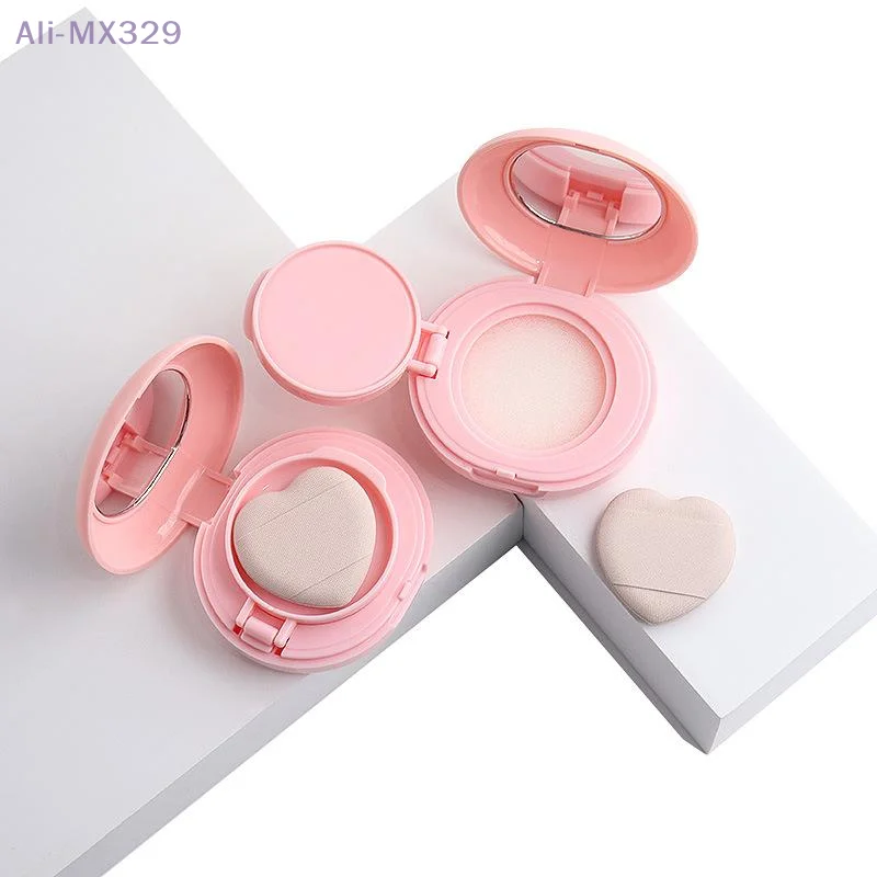 {MX329} 5g Refillable Mini Air Cushion Case Empty Makeup Puff Box Travel Portable DIY Cosmetic Container For BB Cream Foundation