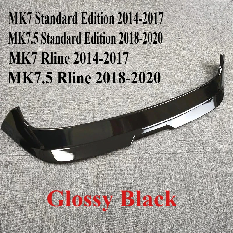 2014-2020 voor VW Golf 7 7.5 MK7 7.5 R GTI GTD GTE Rlijn Spoiler Dak Lip Staart Fin Wing Deksel guard Board Kits Tuning Accessoires