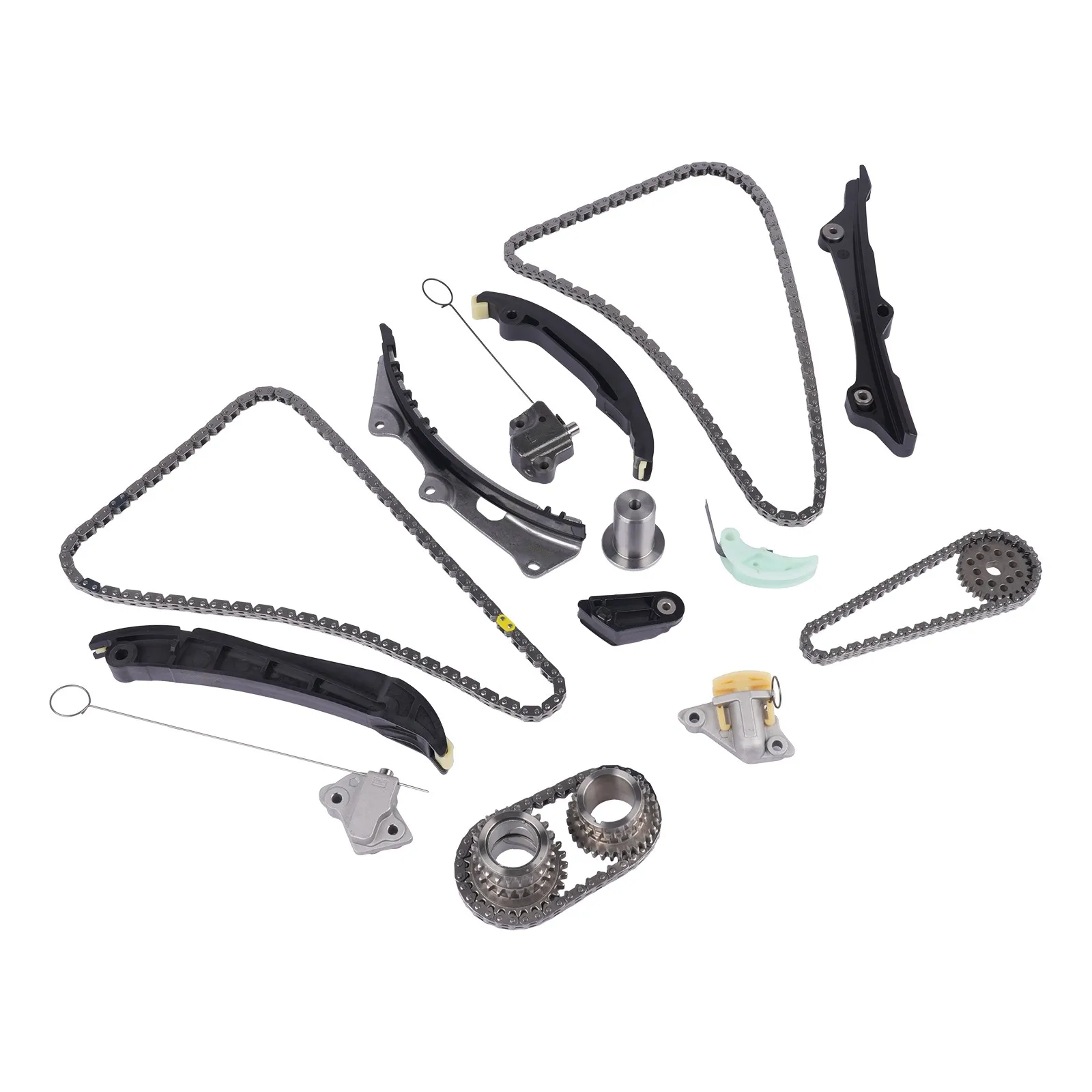 

AP01 Timing Chain Kit for 2016-2025 Chrysler Jeep Dodge Ram 3.6L V6 220cid 5047965AB 05184352AF, 05184352AE, 5047907AA, 5047966AB, 5184359AB 5047964AB, 5048090AA, 05184888AC, 5184888AC 05047886AB, 05184888AB, 05184360AF, 05047885AA, 05184360AE