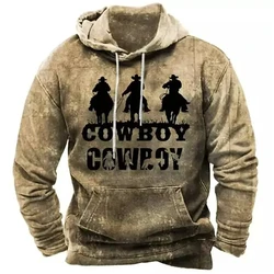 New American Drama Yellowstone Park Hoodies 3D Printed Men Women Streetwear Retro Dress Pullover Casual Long Sleeve Tracksuit