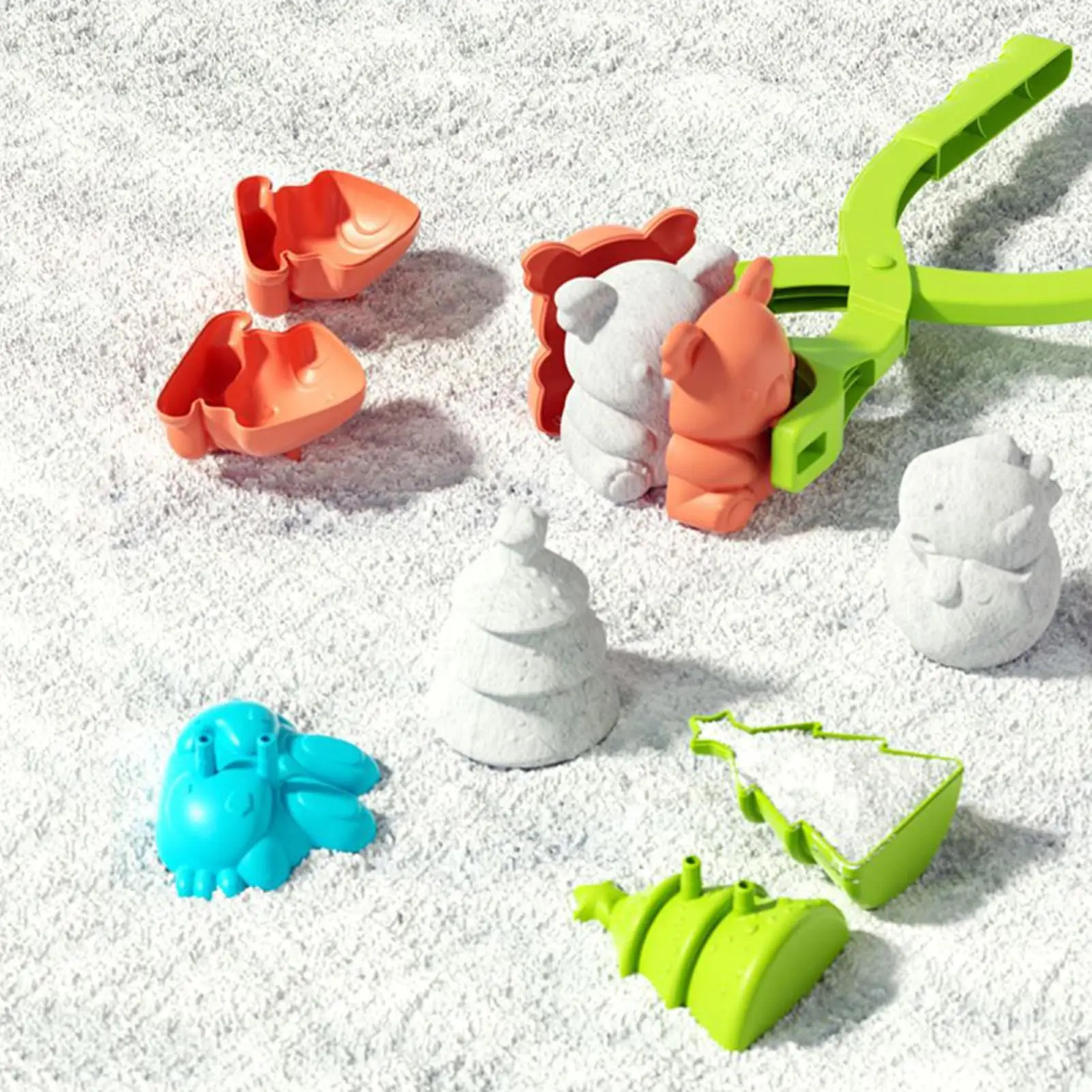 Sneeuwbalmaker Grappig winterbuitenspeelgoed Kinderen Wintersneeuw Speelspeelgoed Ball Maker voor buitenspellen Achtertuin Strandveranda