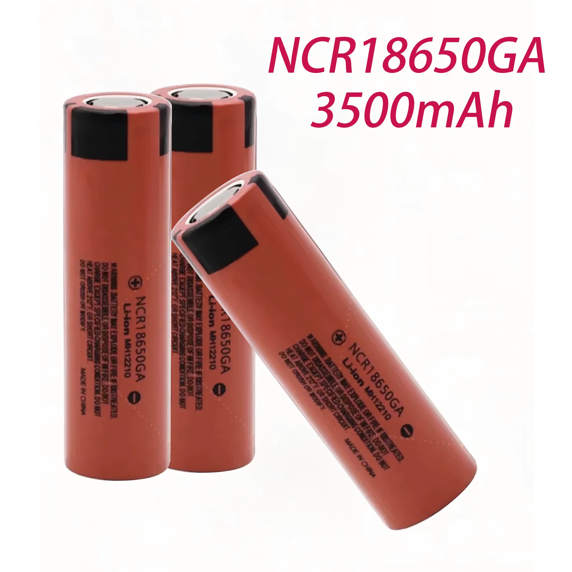 

18650 GA 3.7V 3500mAh 30A Discharge Rechargeable Lithium Battery - Unleash the Potential of Your Flashlights and Beyond