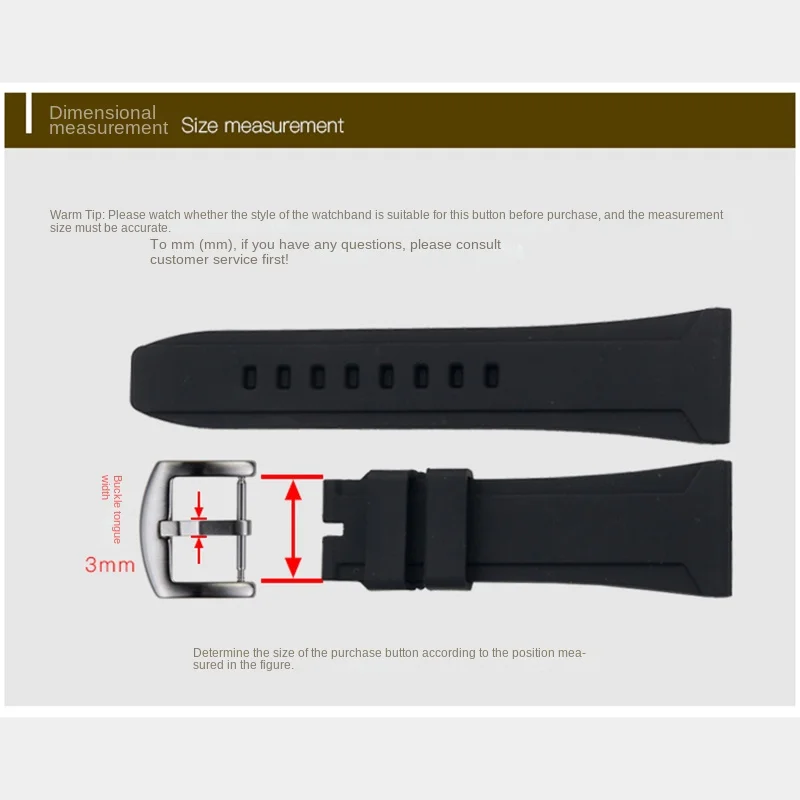 Matte Buckles matte Finish Clasp 16mm 18mm 20mm 22mm 24mm Metal Watch Band Buckle Universal Watch Strap Stainless Steel Clasp - Image 5