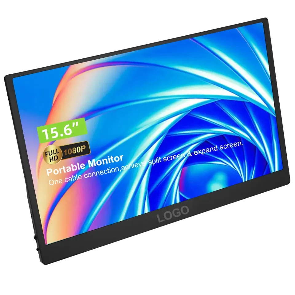 Screen 15.6 Inch 4k Portable  IPS Panel Game Computer Extended display Support Type C HDMI For Laptop Switch