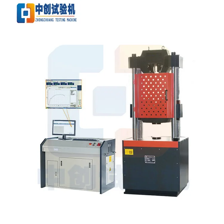 100kN300kN600kN Tensile Testing Machine Microcomputer-controlled electro-hydraulic servo hydraulic universal testing machine