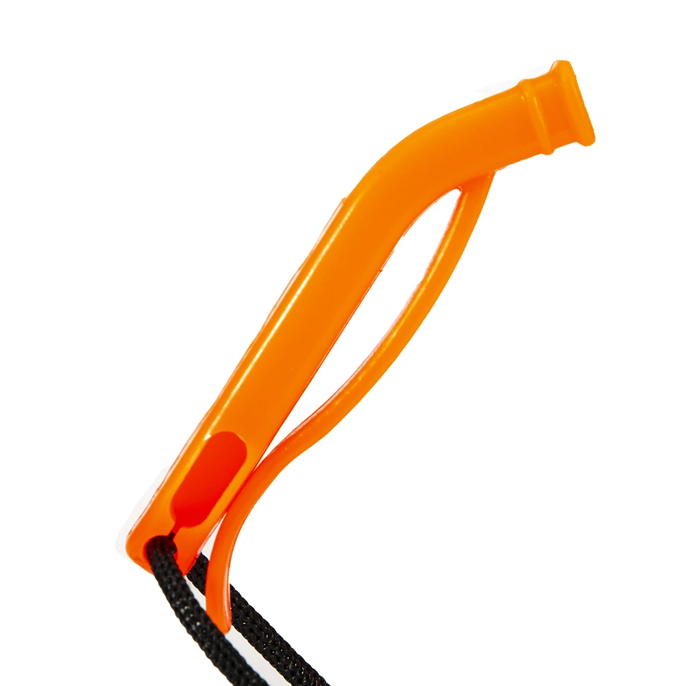 

Outdoor Survival Emergency Whistle for Camping Hiking Football Basketball Double Hole Whistle with Rope Outdoor Tool