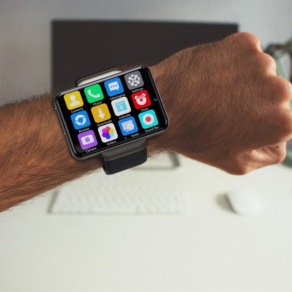 Smartwatch Dual Cameras Large Screen Google Play Map  GPS YouTube 3G WCDMA LTE 4G Android Smart Watch