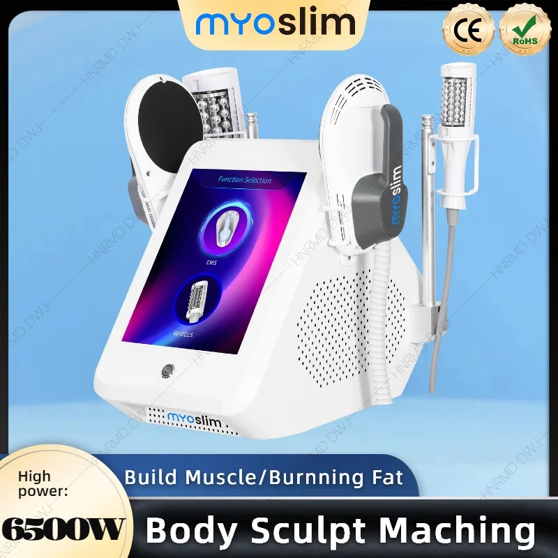 

2 в 1 200 Гц EMS ролик для похудения, уменьшения целлюлита, внутренний шариковый ролик, 360 градусов, инфракрасный вакуумный ролик, массажная машина для красоты