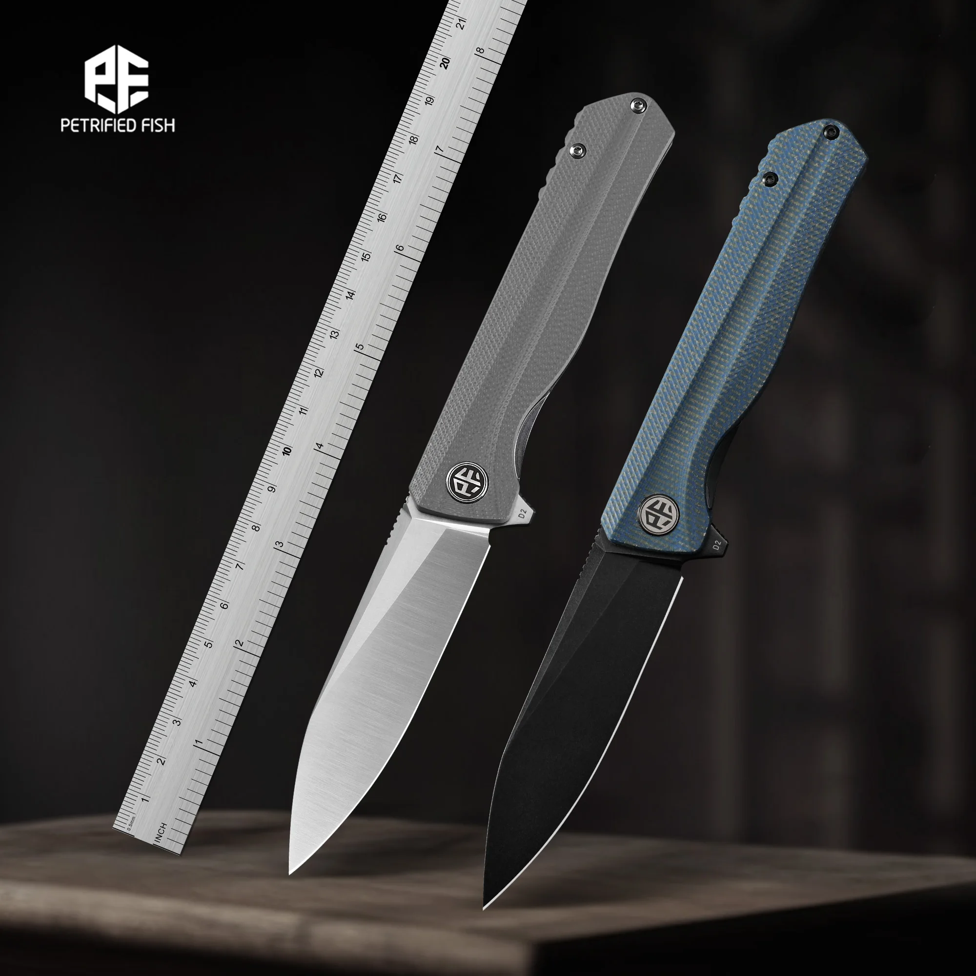 

Petrified fish D2 стальные PF818 складные ножи G10 Ручка шариковый подшипник уличный Охотничий Нож карманный инструмент для повседневного использования