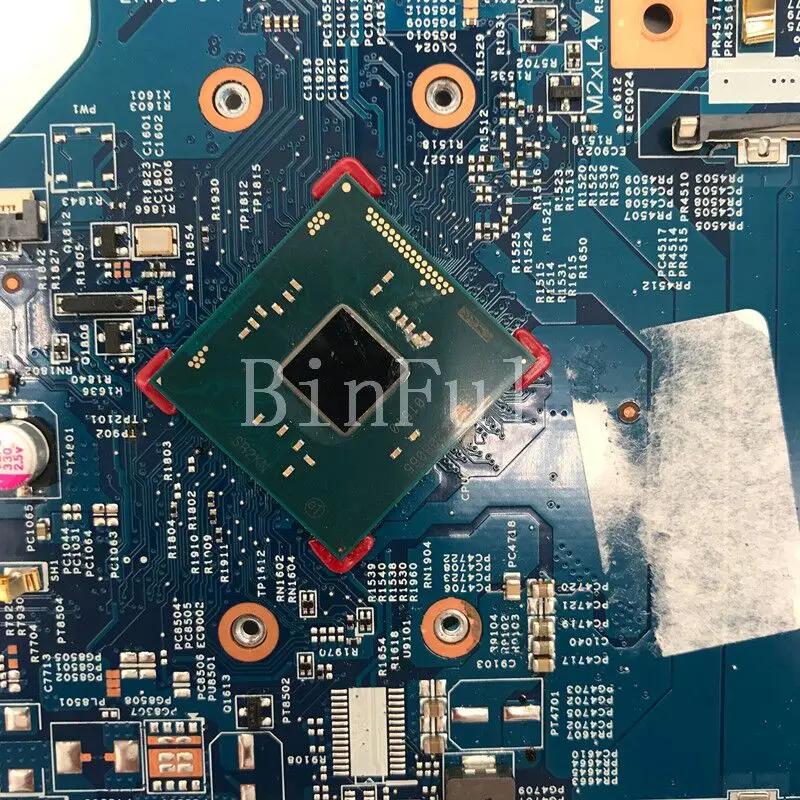 856695-601 856695-501 856695-001 untuk HP 17 17-X 17T-X Laptop Motherboard 15288-1 448.08D01.0011 dengan N3060 CPU 100% telah diuji penuh