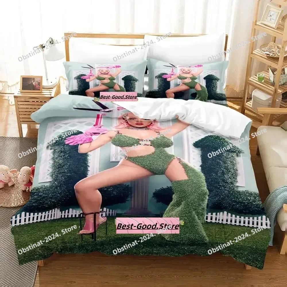 

Sexy Doja Cat Bedding Set Single Twin Printed Bed Set With Pillowcase Bed Duvet Cover Soft Single Double Queen Super King Size