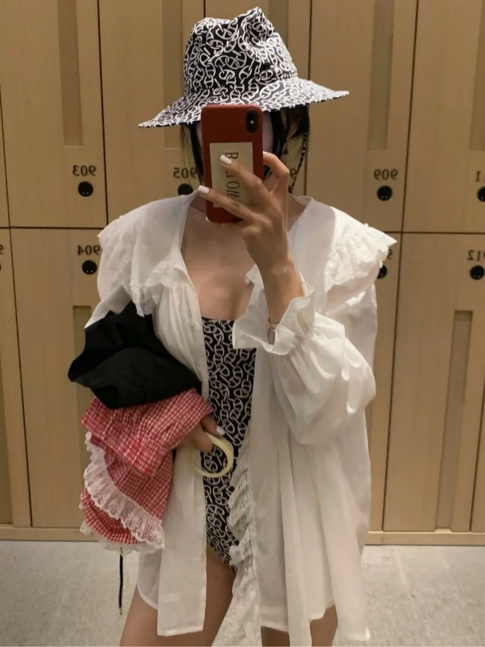 시크한 여름 달콤한 루즈핏 캐주얼 패치워크 레이스 트림 긴팔 자외선 차단 셔츠 여성 패셔너블 턴다운 칼라 블라우스