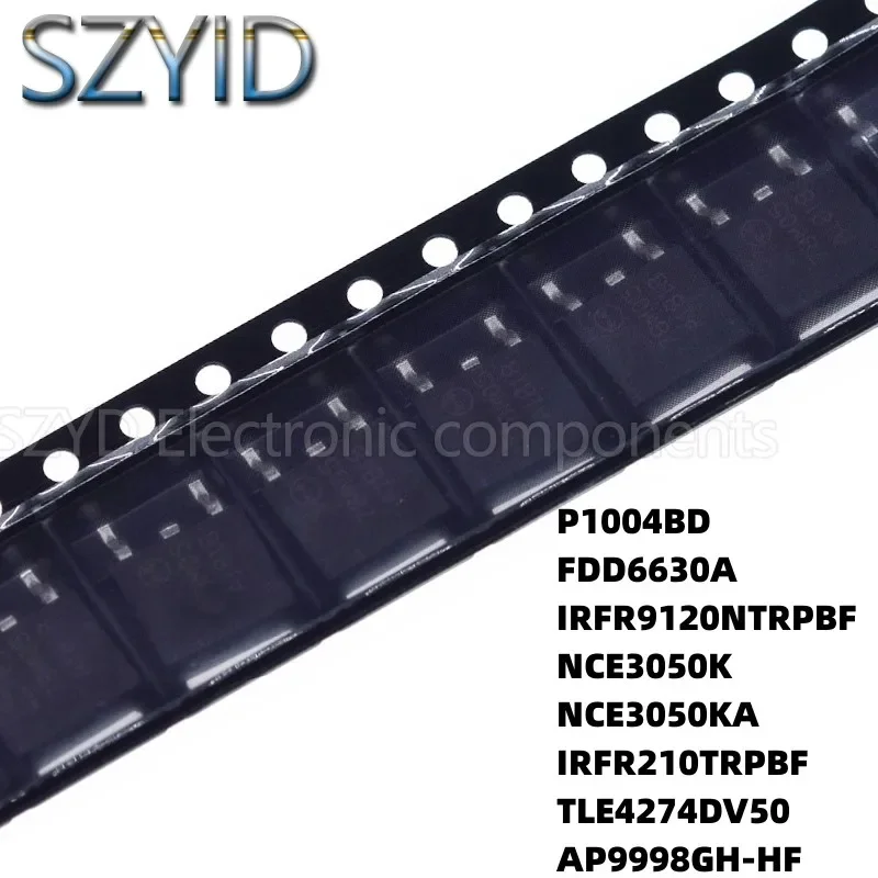 100PCS TO252 P1004BD FDD6630A IRFR9120NTRPBF NCE3050K NCE3050KA IRFR210TRPBF TLE4274DV50 AP9998GH-HF