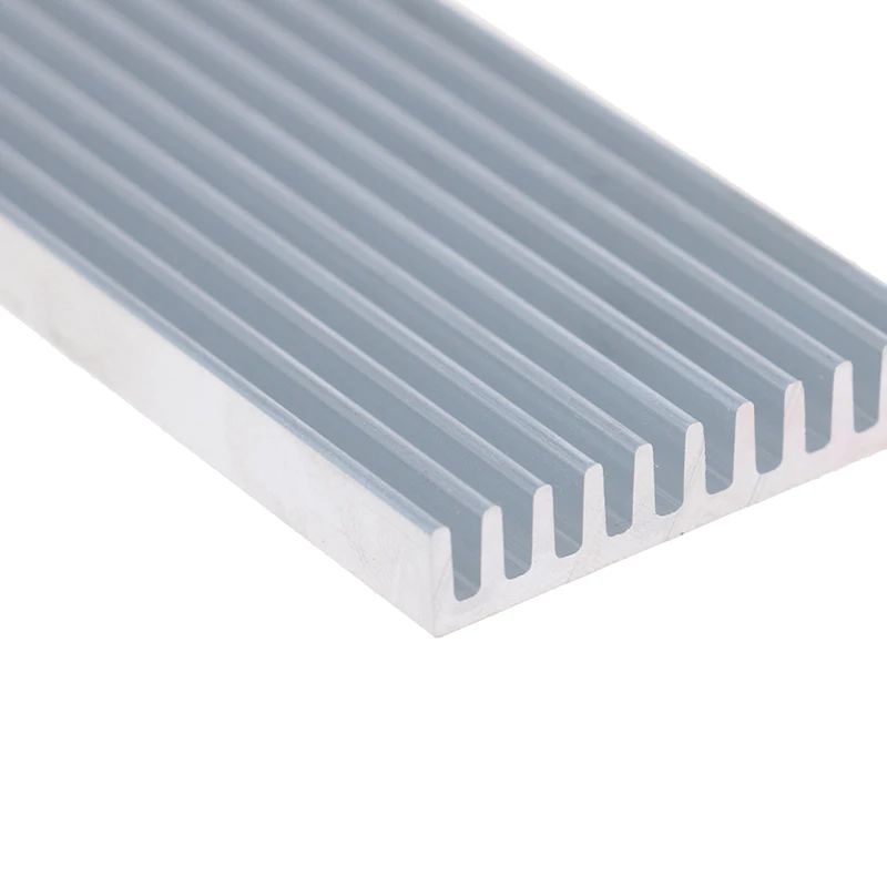 1 PC 40 × 40 × 20 มม./100 × 40 × 8 มม./100 × 40 × 20 M/100 × 100 × 18 มม.อัดอลูมิเนียมฮีทซิงค์ LED ชิป IC Cooler หม้อน้ําความร้อน