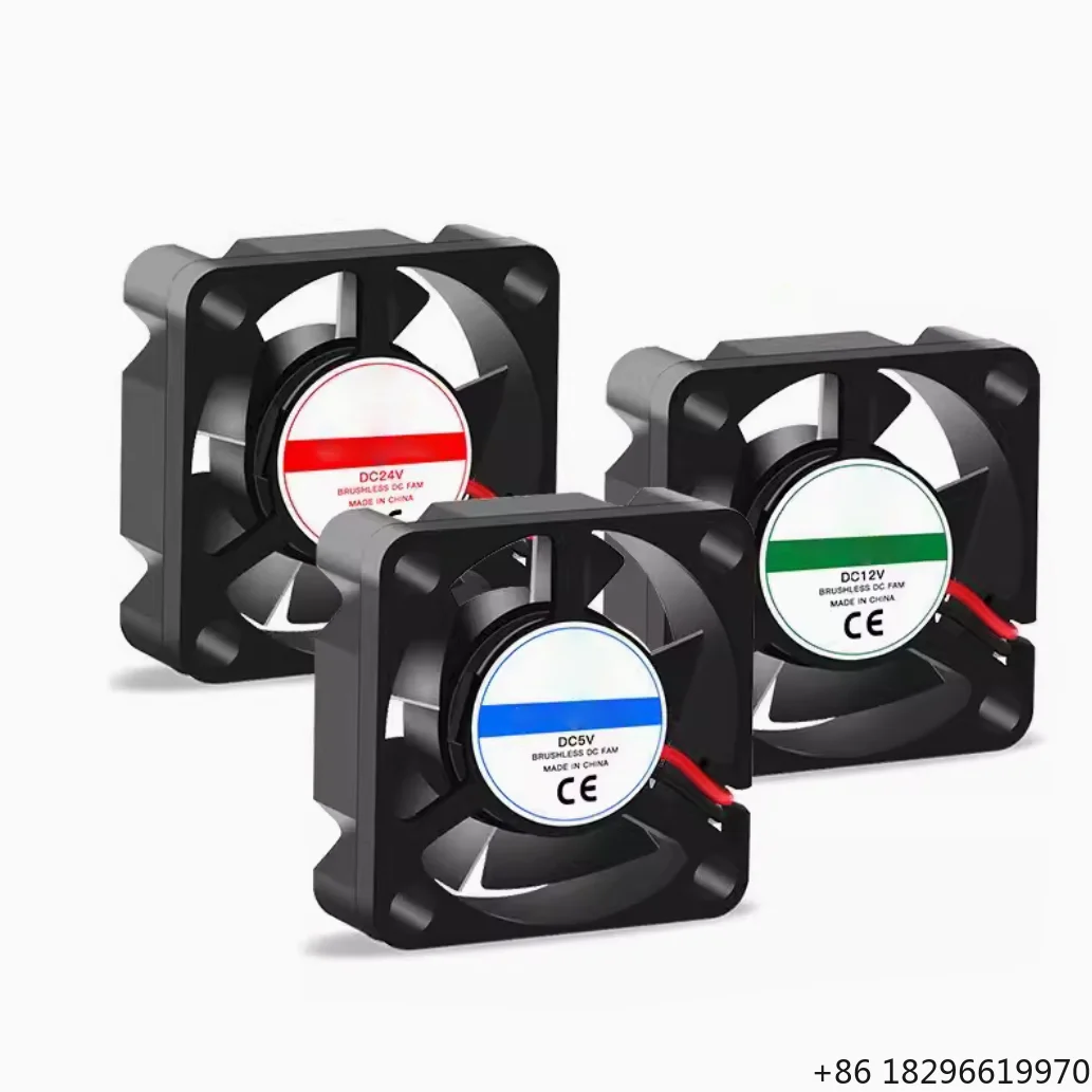 3D Printer Accessories 3010 Cooling Fan DC 5V/12V/24V 3CM Silent Fan