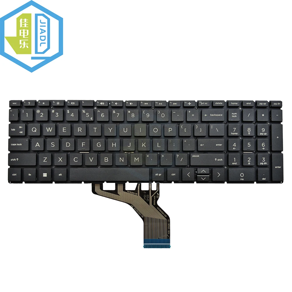 US AR Arabic GR German LA Latin FR French Replacement Laptop Keyboard For HP G8 Gaming 16-a0061la 15-EC 15-CR 15-DQ 250 G7 255