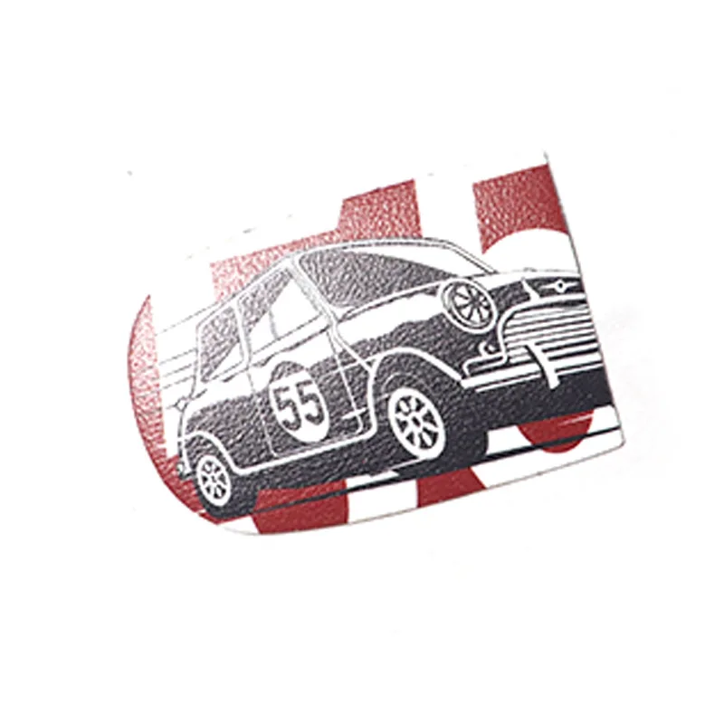 Leather Car Glove Box Handle Decoration Cover Trim Patch Car Stickers for MINI Cooper S JCW F55 F56 F57 Interior Accessories