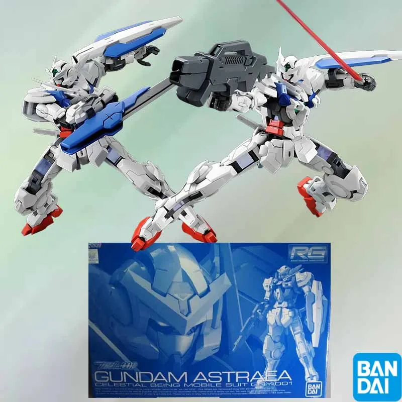 

Bandai Origina Gundam RG ASTRAEA аниме фигурка в сборе модель игрушки Коллекционная модель украшения подарки для детей