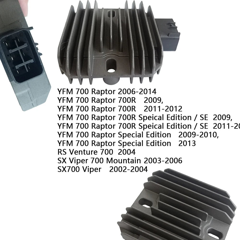 1pc Regulator Rectifier for Yamaha YFM700 Raptor 700R Speical Edition / SE SX700 SX Viper 700 Mountain RS700 RS Venture YFM 700