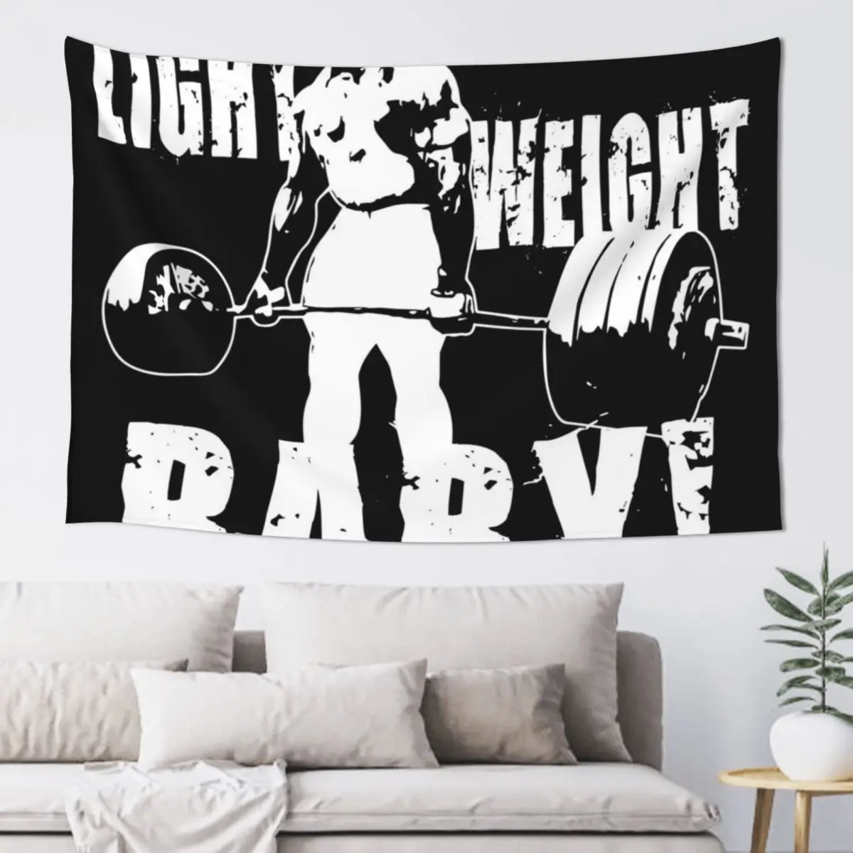 Light Weight Baby! (Ronnie Coleman) Tapestry Bedroom Decor Aesthetic Japanese Room Decor Cute Room Decor Tapestry