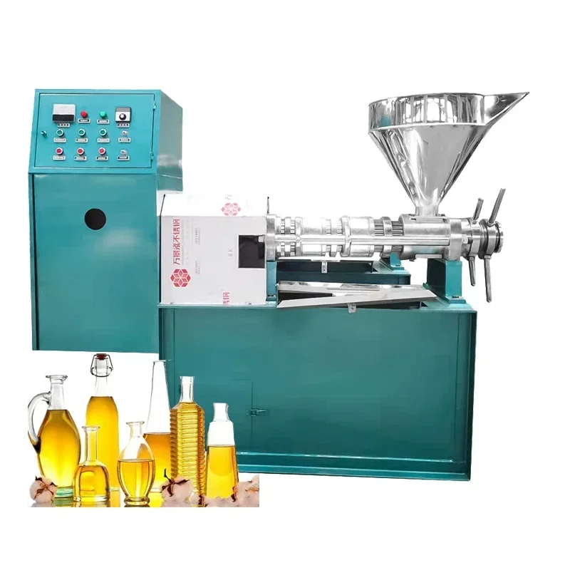 Olive Oil Extra Virgin and Cold Pressed Machines Corn Oil Press Machine Palm Fruit Oil Press Machine